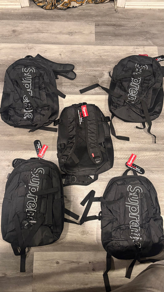 Black Supreme BookBag