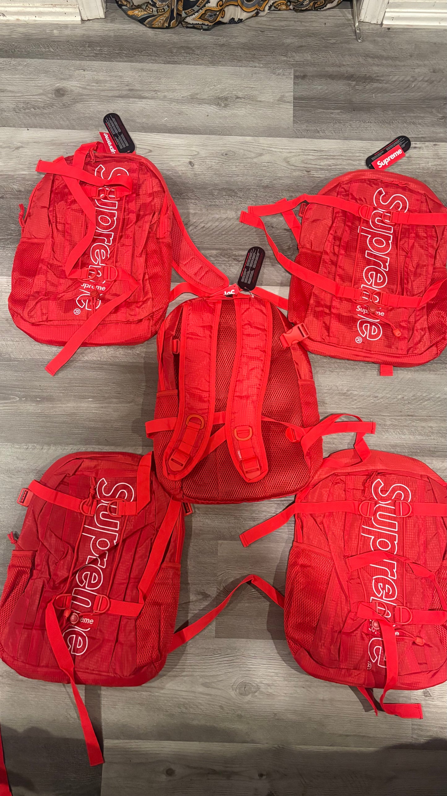 Red Supreme BookBag