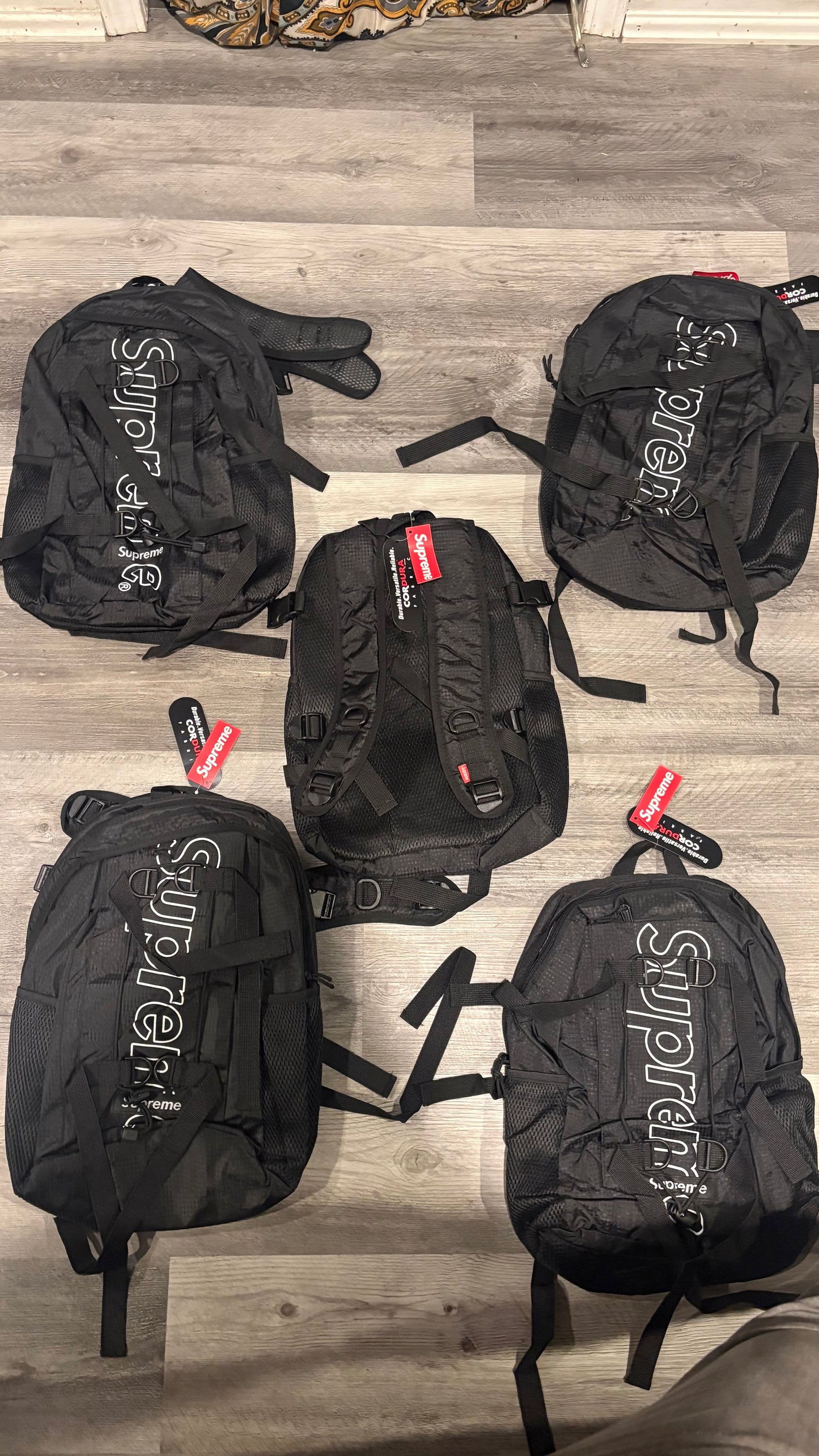Black Supreme BookBag