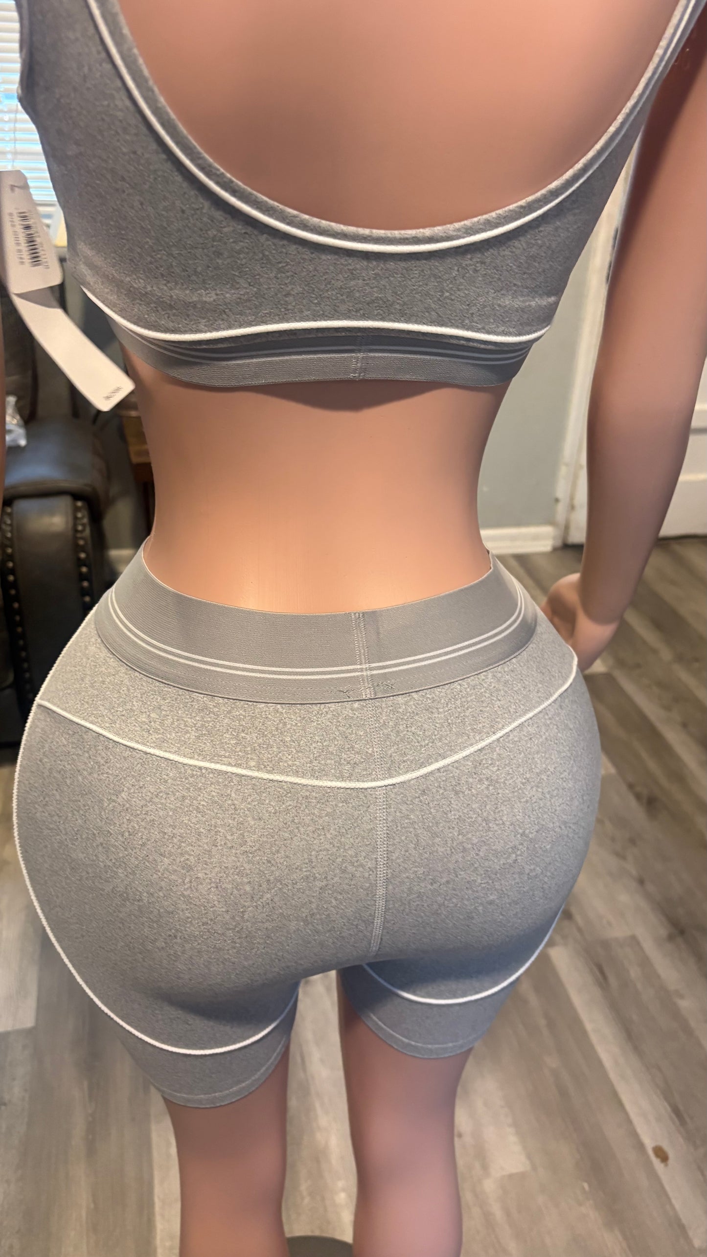 Gray and White Alo Set