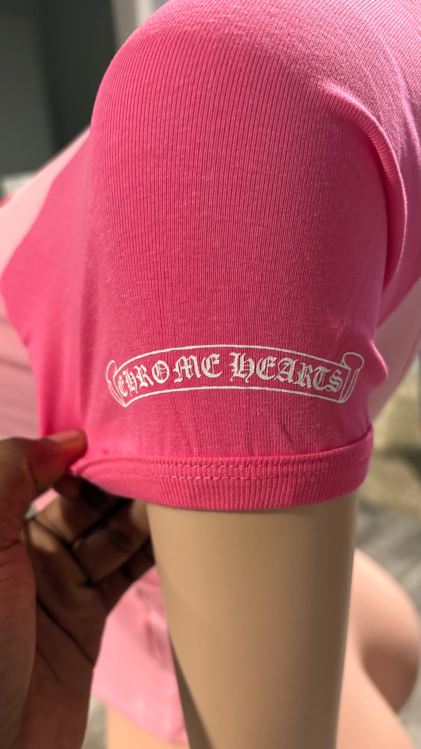 Pink Deadly Doll CropTop Shirt