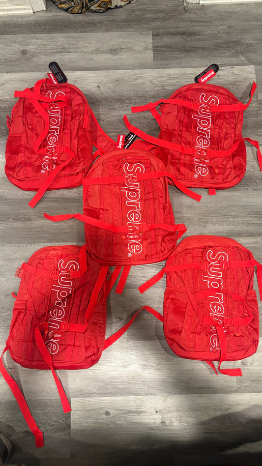 Red Supreme BookBag